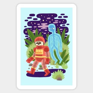 Haunted Astronaut Sticker